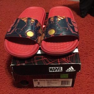 Adidas Iron Man slides